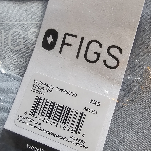 Figs Chambray Scrub Set - Picture 2 of 3